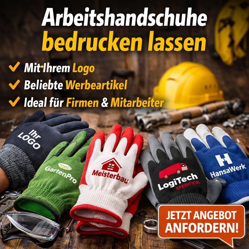 Arbeitshandschuhe mit Logo günstig - arbeitshandschuhe-bedrucken.com